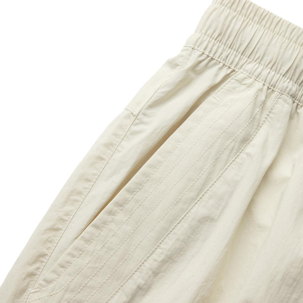 Li Ning Basketball Series Einfarbige Bequeme Vielseitige Schlichte Freizeithose Herren Unterteile Hellrosa Grau AYKV791-1