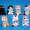 Jinart The Island Of Cats Cute Cartoon Cat Figurine Creative Desktop Ornament Car Decoration Decorative Toy Gift For Pet Lovers
