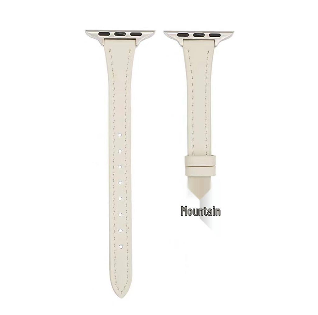 Leather Slim Waist Strap for Apple iWatch Series 1-10