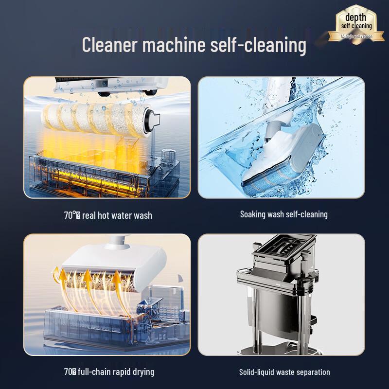 HAIER A3 Cordless Hot Wash Wet Dry Vacuum