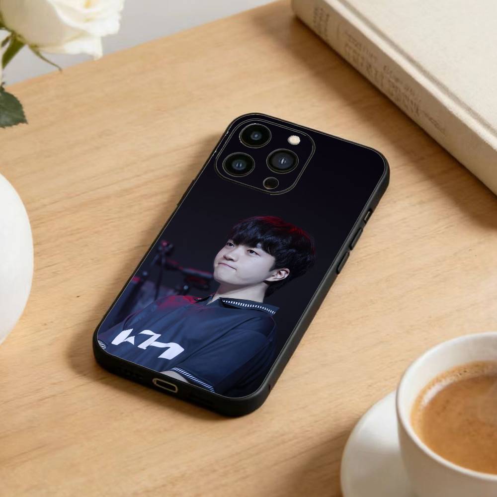 

C-Keria Phone Case For iPhone 17 16 15 14 13 12 Max Plus Silicone Black Cover iPhone14