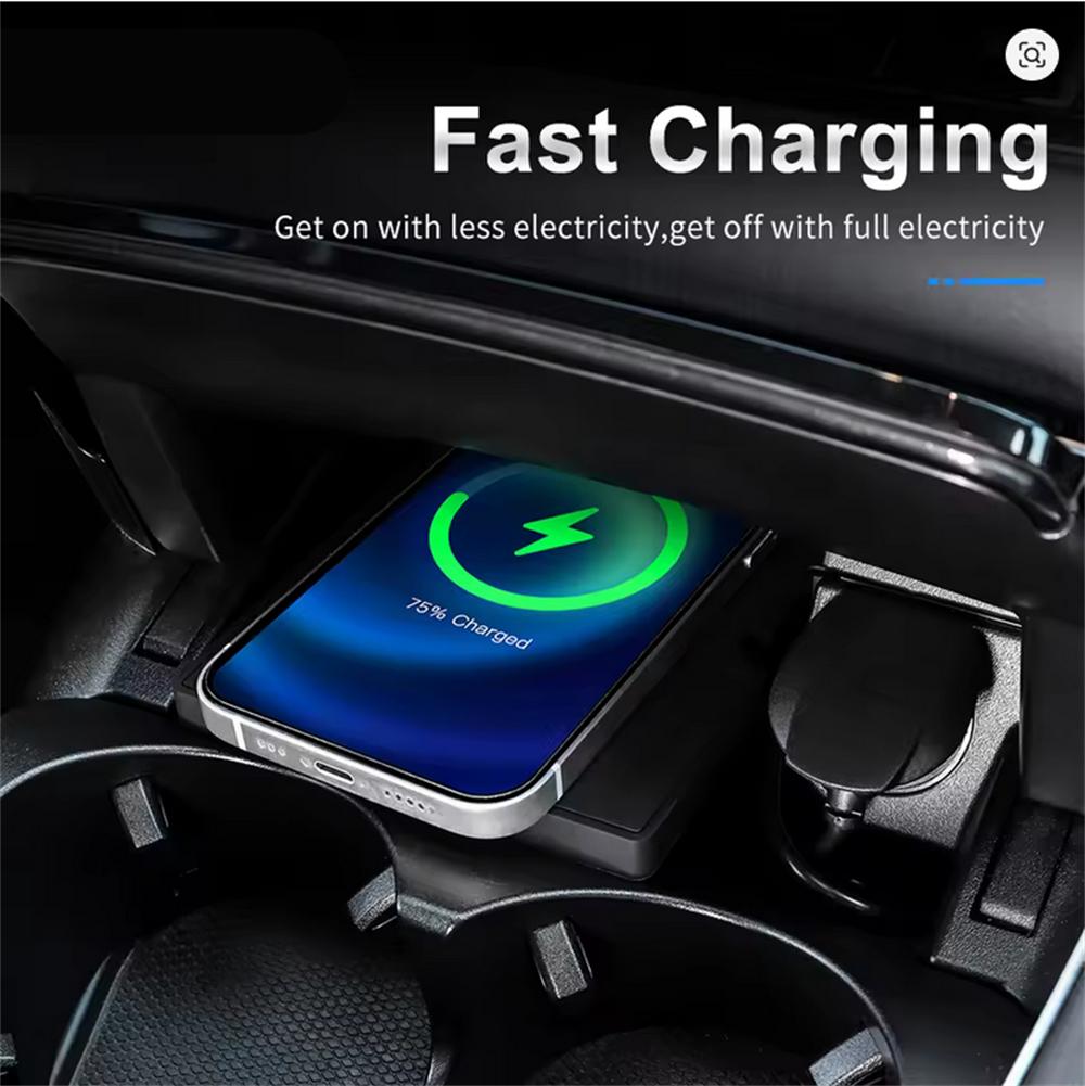 For Mercedes Benz GLC 2017-2022 Car Wireless Charger Phone Fast Charging Pad Mat