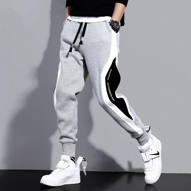 Men's Casual Sports Sweatpants Men's Loose Trousers Versatile Casual Pants