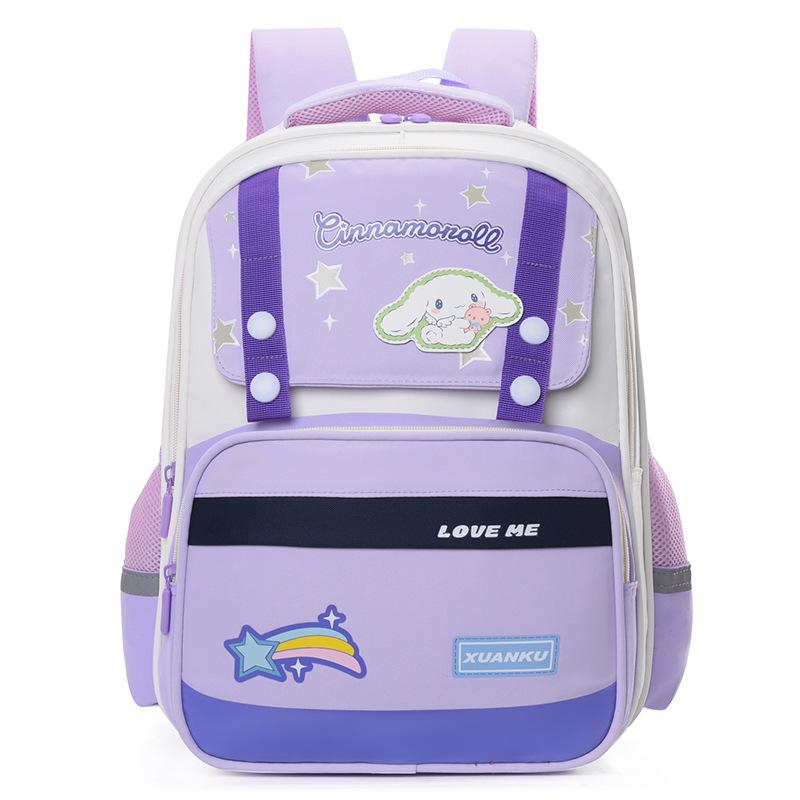 Book Bag New Primary School  Grade School Bag To Reduce the Burden of Spine Protection Large Capacity Backpack Tide