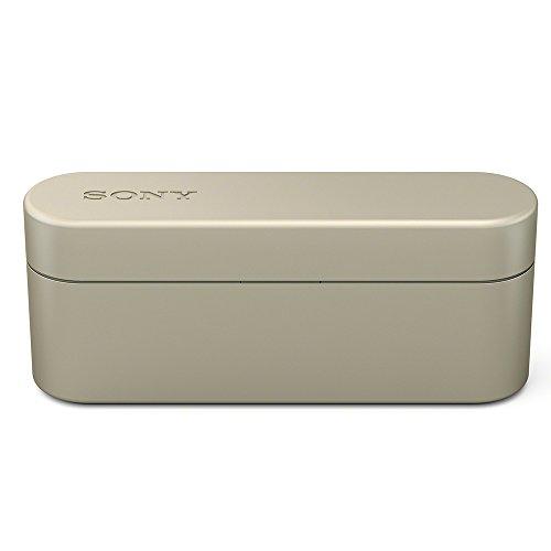 Sony Truly Wireless Noise Cancelling Earphones WF-1000X Alexa Bluetooth 360 Reality Audio Champagne Gold Model 2017