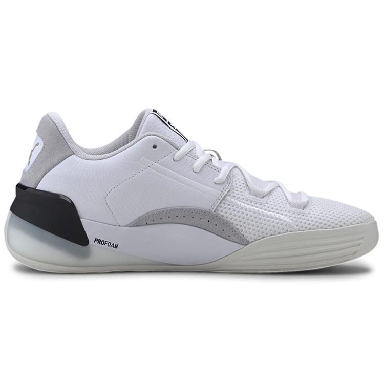 New PUMA Clyde Hardwood White Black 193663-01