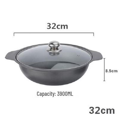 ZISIZ Cast Iron Claypot Rice Pot