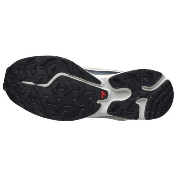 SALOMON XT-6 Komfortabelt Allsidig Overlag Lær Pustende Lavsko Løpesko Unisex Løpesko Khaki Svart 477374