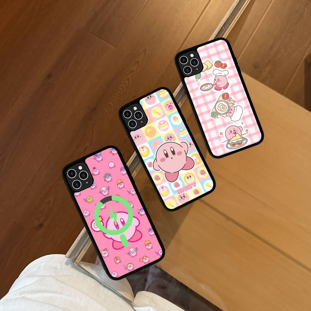 Stars K-Kirby Clear For Magsafe Magnetic Wireless Phone Case For IPhone 11 12 13 14 15 16 17 Pro Max Plus Cover