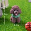 12Pcs Miniature Dog Figurines Miniature Terrarium Crafts Realistic Animals Dogs For Diy Micro Landscape Fairy Garden Accessories