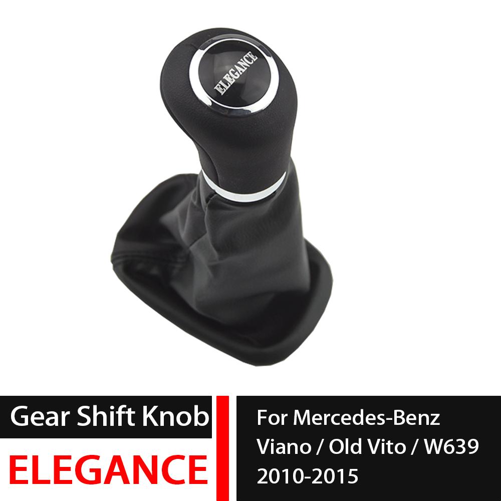 For Mercedes-Benz Viano / Old Vito / W639 2010-2015 ELEGANCE AVANTGARDE Car Automatic Gear Stick Lever Shifter With Gaiter Boot