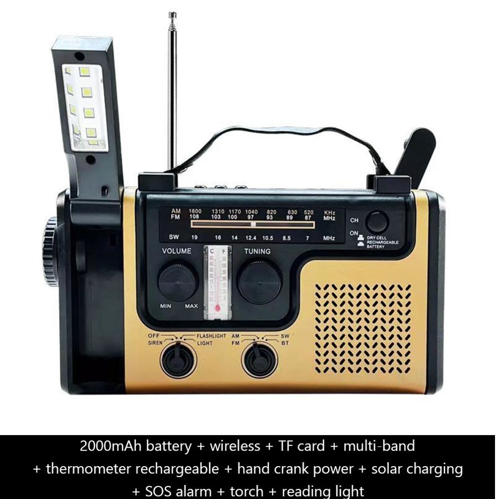 

Аварийное зарядное устройство для радио FM/AM Фонарик с ручным генератором Зарядное устройство на солнечной динамо-машине Светодиодный фонарик