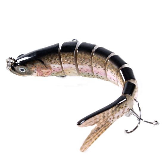 10cm 11g Multi Jointed Symulacja Ryb Przynęty Wędkarskie Twarde Przynęty Narzędzie