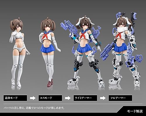 Kotobukiya Megami Device BUSTER DOLL Gunner, 1/1 scale plastic model, approximately 160mm tall
