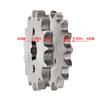 420 14T 17mm Chain Sprocket with Retainer Plate Motorcycle Front Sprocket Gear fits for 50cc 70cc 90cc 110cc 125cc 140cc 160cc Engine Pit Dirt Mini