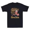 Old Row Smokin Meats And Clapping Cheeks Funny Pig Chef Meme Retro Men's T-Shirt