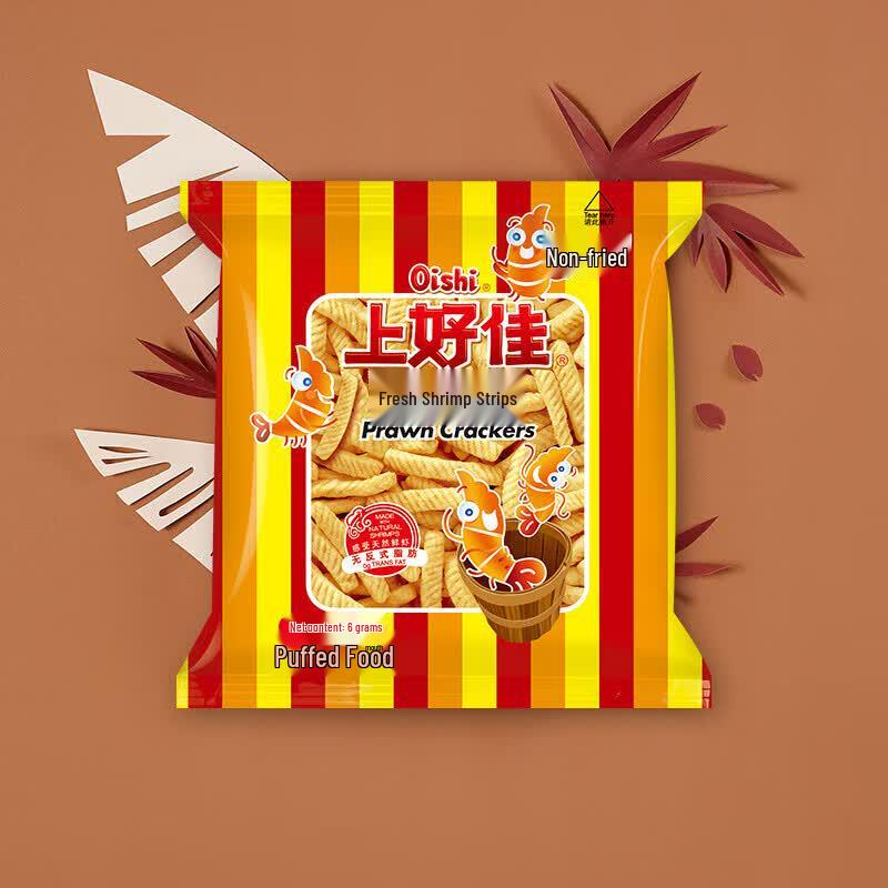 Oishi Prawn Crackers (20-Pack)