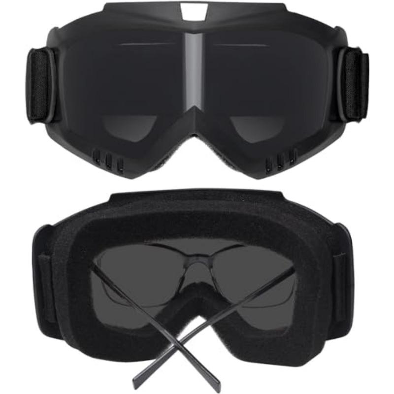 Dış Ortam İçin Çıkarılabilir Gözlük ve NVG Montajlı FAST ABS Tam Yüz Taktik Kaskı Airsoft CS Askeri Koruyucu Maske Ekipmanı