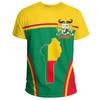 The Republic of Benin Flag Football Jersey African Benin National Day Graphics T-shirts 3D Printed Fashion Short Sleeve T Shirt