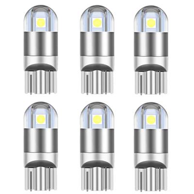 T10 W5W LED White Explosive Position Lamp W5w LED License Plate Lamp Meter Sphere