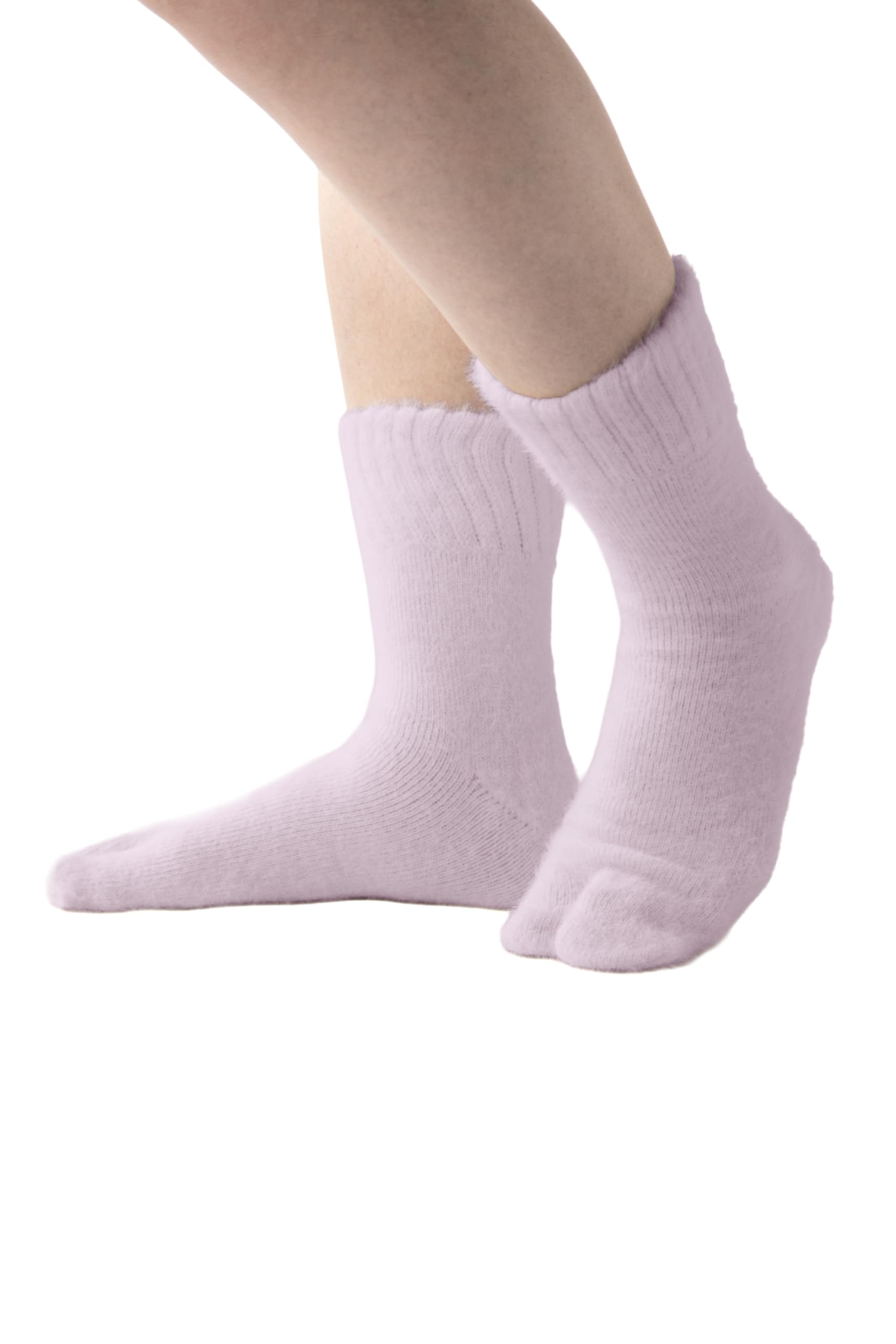 

Hokaron Tabi Room 1 пара носков, мохер, теплые, розовые, розовый