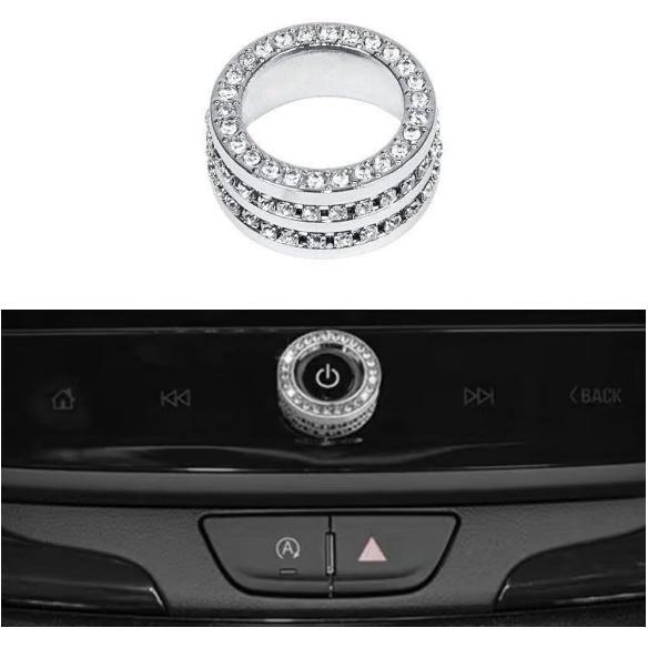 

Внутренние Блестящие Аксессуары Стразы Крышка Ручки Громкости Звука Совместимая с Chevrolet Chevy Cruze Malibu Trailblazer Captiva Equinox Suburban