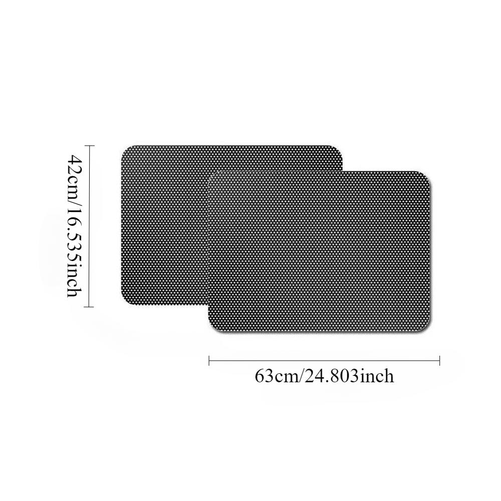 Summer Car Sunshade, Sunscreen, Heat Insulation Curtain, Window Electrostatic Film, Glass Sunblock Side Curtain, Car F6E8