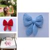 Handmade Butterfly Knot Hair Accessory For Children And Adults With Soft Yarn Material