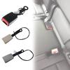 Automotive Safety Belt Buckle Connector With Warning Signal For Car Safety And Security