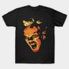 Men Black Print T-shirt All Is Lost Boys No-Cut Transfer Paper Print Cotton Tshirt