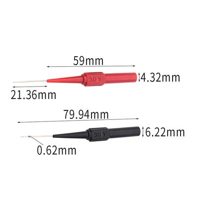 Diagnostické nástroje Multimeter Predlžovacie káble Sondy s ihlovým hrotom na prepichnutie