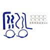 Silicone Radiator coolant Hose Fit For Suzuki SV 650 SV650 2016-2025 Blue
