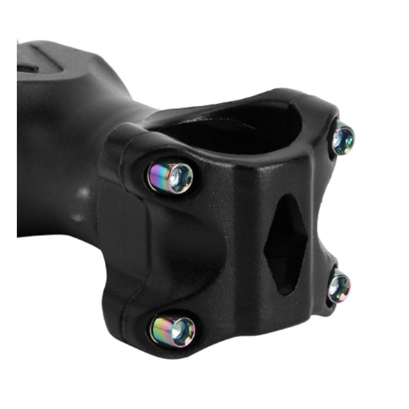 6pcs/set Bicycle Handlebar Screws Titanium-plated Colorful Stainless Steel M5*18MM Bike Handle Bar Stem Riser Screw In Bolts