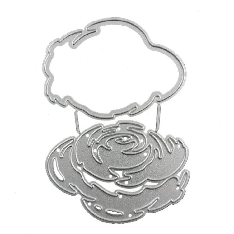 Металлические вырубки Цветок Трава Вырубка для DIY Тиснения Карты Фото Декорации 1