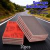 Car Paint Plastic Metal Sanding and Polishing Square Sponge Sandpaper Square Dry Grinder Sandpaper Flocking
