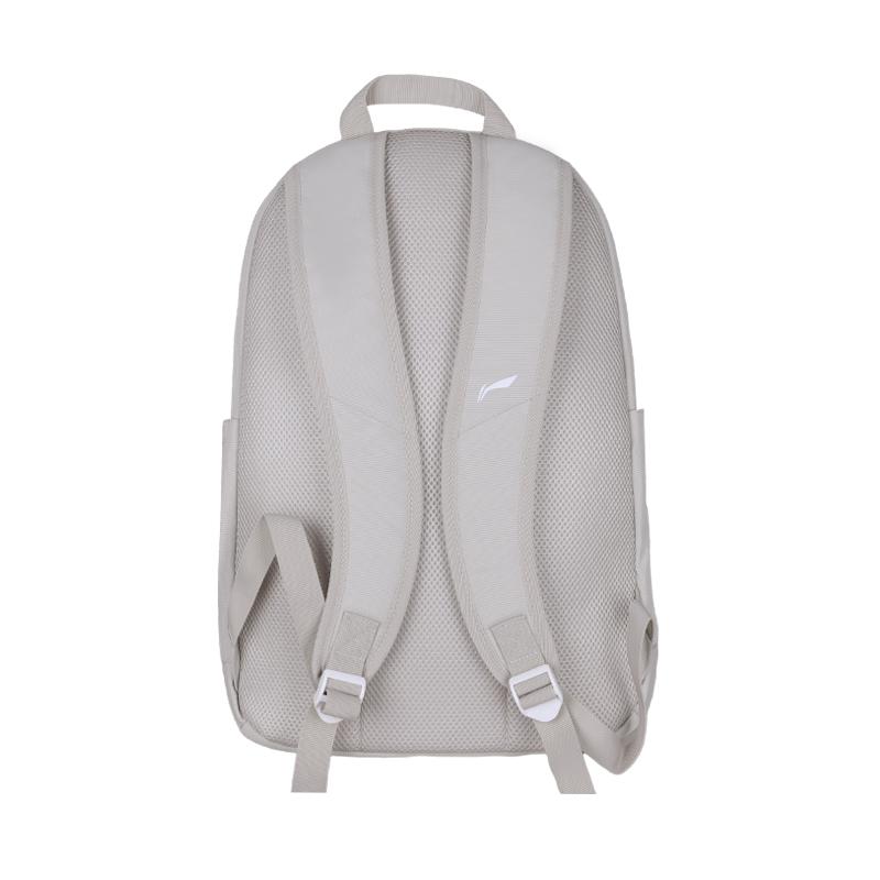 New LiNing Polyester Backpack Unisex Gray ABSU587-3
