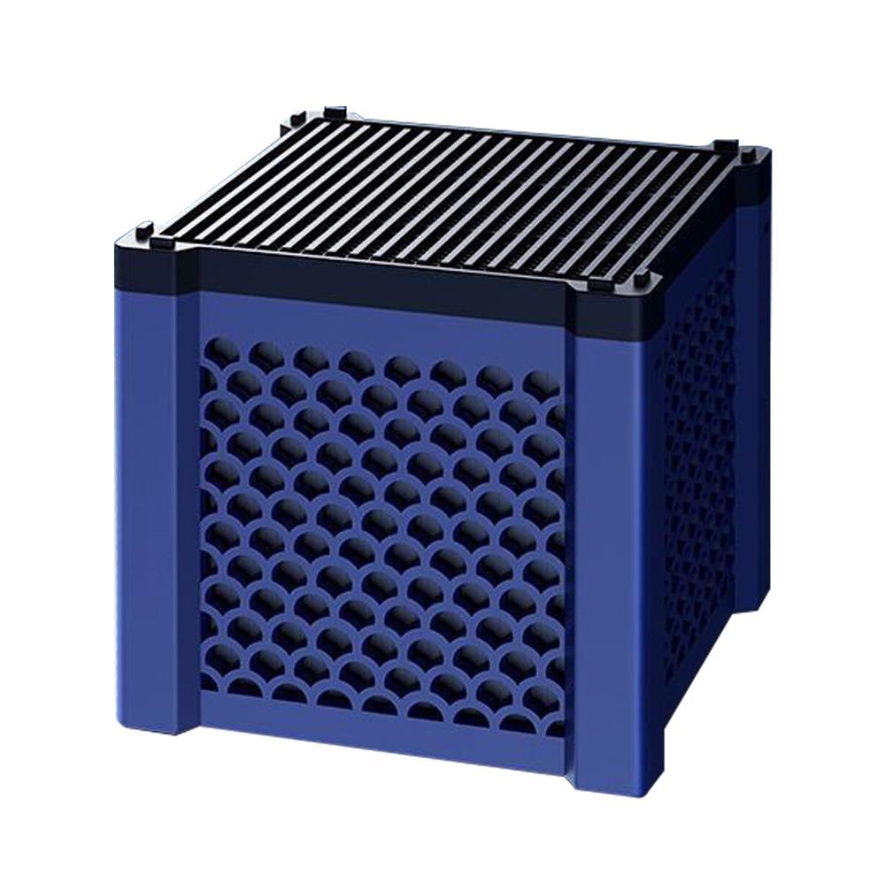 

Кубик-очиститель воды для аквариума с активированным углем, осветлитель воды для аквариума синий