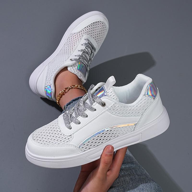 

Women Shoes Brand Casual Shoes for Women Comfortable Sneakers Lightweight Walking WoMen Shoes Tenis Masculino Plus Size 36-44 42 серебряный