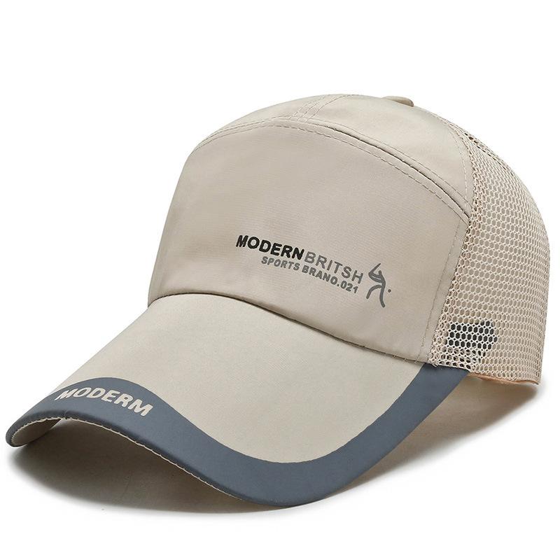 Men's Baseball Cap Outdoor Sports Sunshade Sunscreen Cap Breathable Mesh Cap