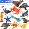 Dinosaur and Wildlife Animal Model Toy Sets