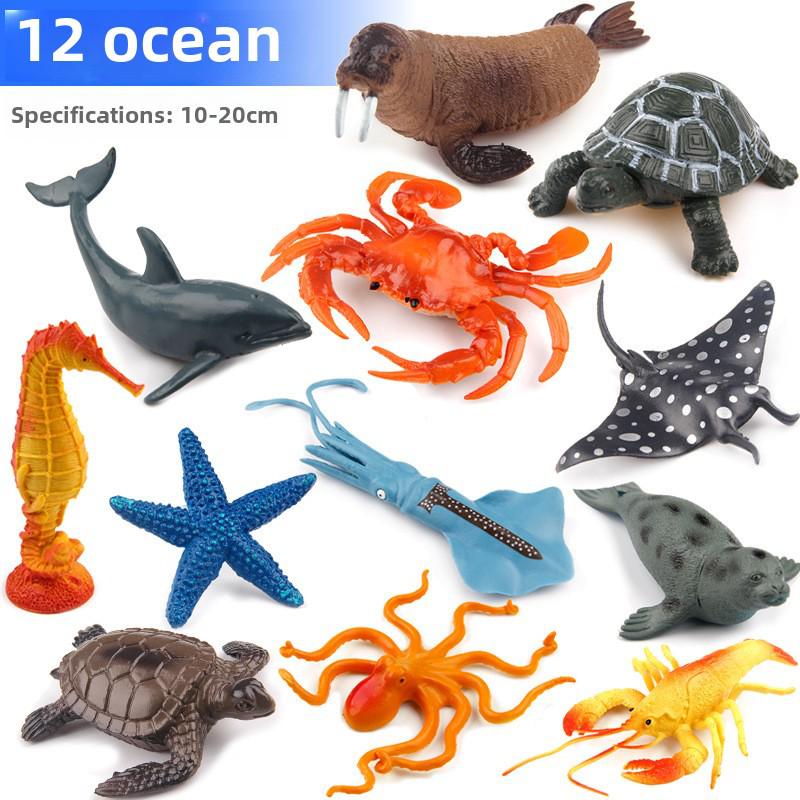 Dinosaur and Wildlife Animal Model Toy Sets
