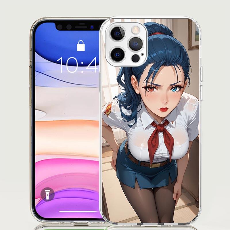 Ewiger Sommer Anime Handyhülle für Apple iPhone 17 Air 16 15 Plus 14 + 13 Mini 12 11 Pro Max 7 8 SE 16Max Weiche Hülle