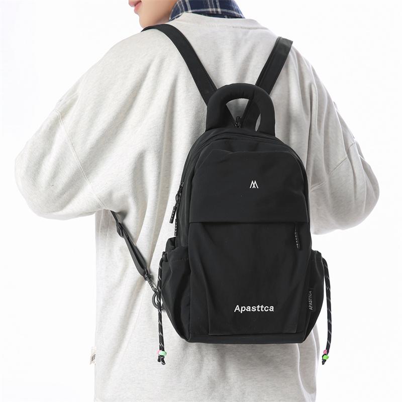 Crossbody Bag Men's Multi-purpose Backpack Women's Lightweight Riding Chest Bag