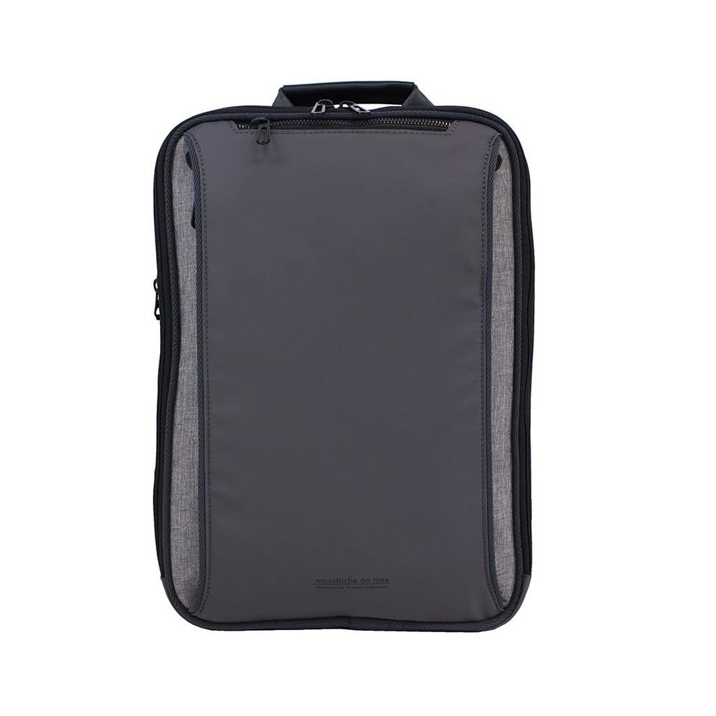 HARVEST Moustache on Time Slim Expandable Business Backpack JNO-2820 (Gray)