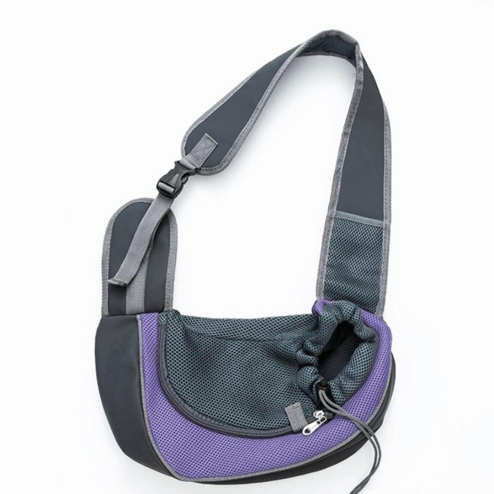 Hands-Free Cat Carrying Bags Oxford Cloth Travel Shoulder Bag New Mesh Sling Bag  for Outdoor