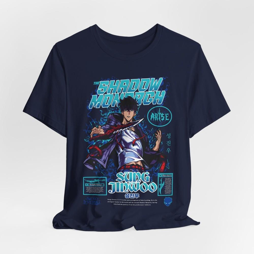 Solo Leveling Custom Graphic Anime Tee S