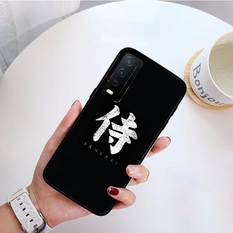 Japanese Samurai Style Phone Case For VIVO Y31 Y21 Y70 Y21S Y20 Y72 1907 Y12 Y11S Y53S Y33S Y55 Y76 Y51 Y15S Y01 Funda
