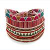 European American Women's Hair Band African Print Pattern Wide Edge Elastic Knot Sports Yoga Headband Women's Headwear Hair