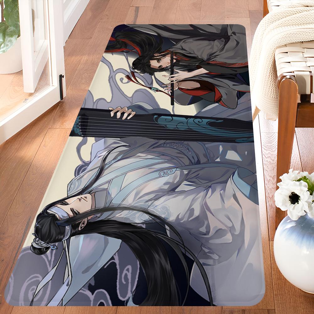 Mo Dao Zu Shi MDZS Anime Floor Mat Cheaper Anti-slip Modern Living Room Balcony Printed Bedside Mats