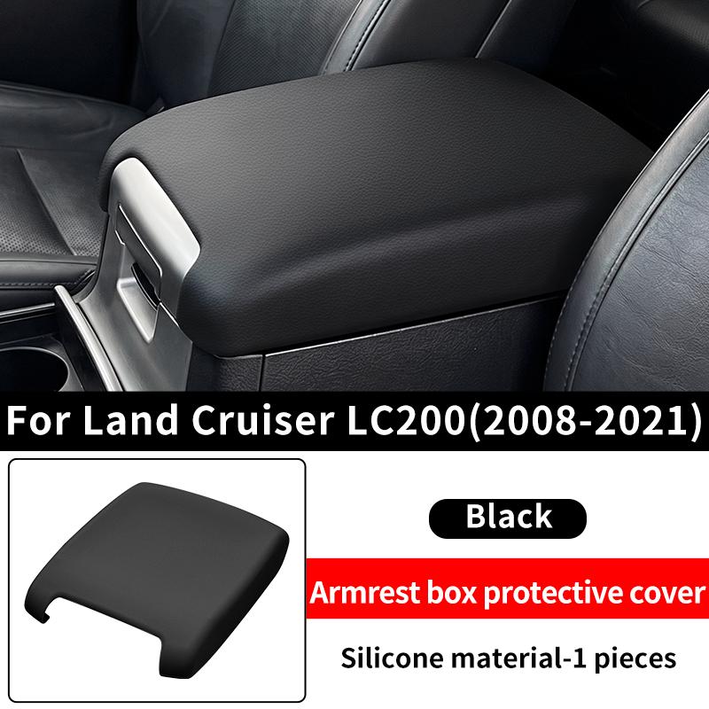 For Toyota 2008- Land Cruiser LC200 200 Center Console Armrest Box Cover Non Slip Dust Proof Protection Interior Accessories